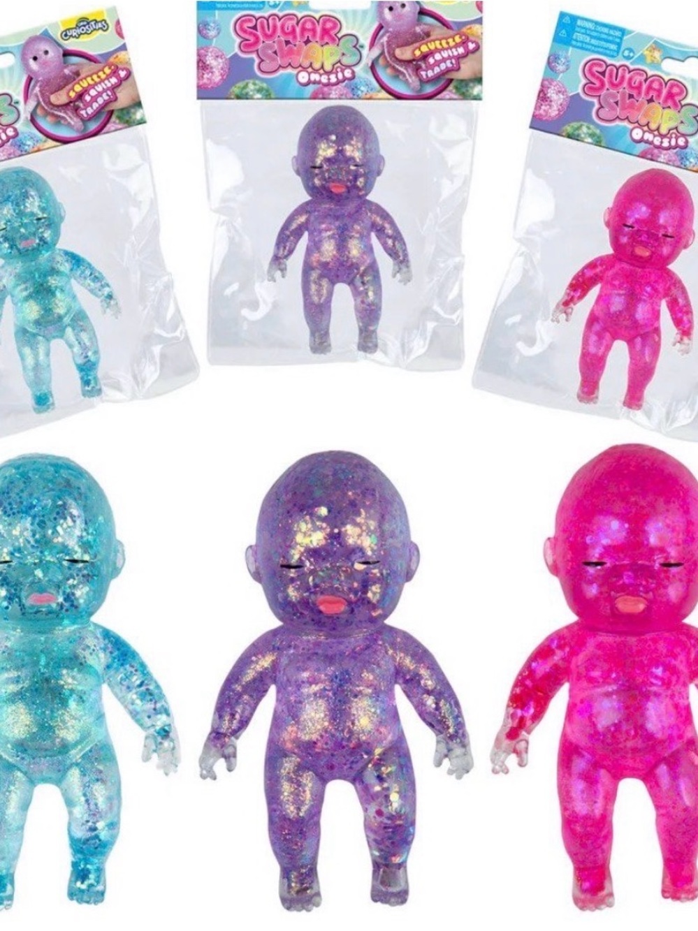 3 Orb sugar swap onesies